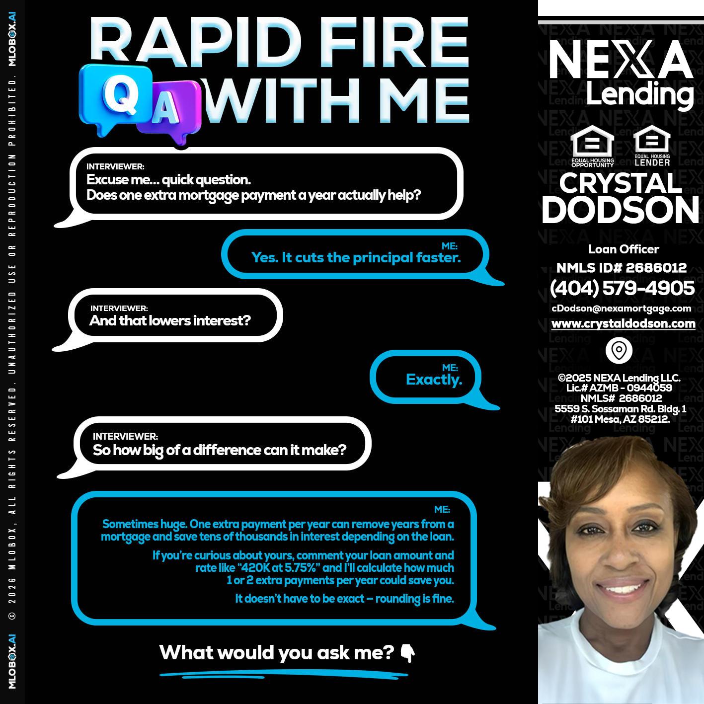 RAPID Q&A - Crystal Dodson -Loan Officer