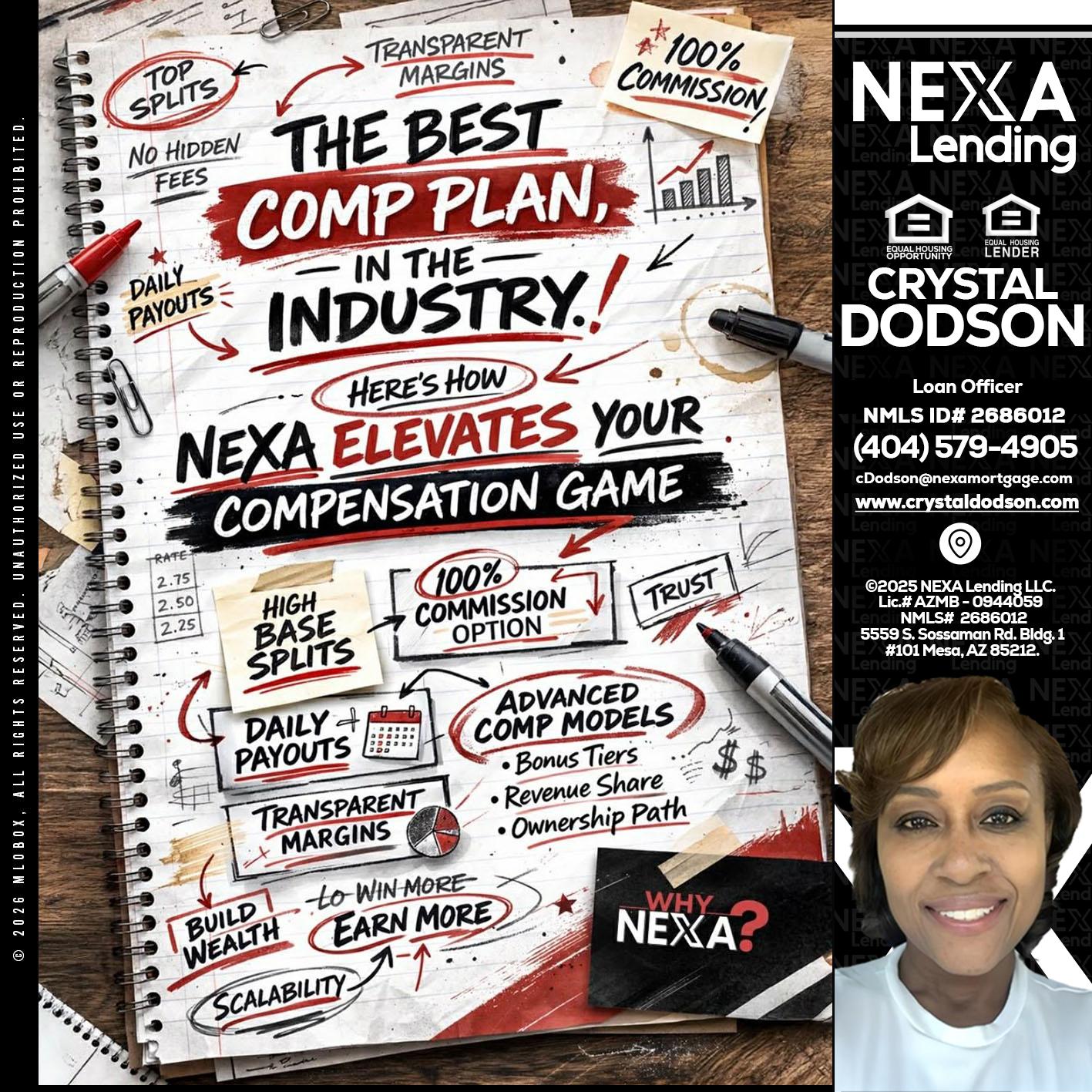THE BEST COMP - Crystal Dodson -Loan Officer