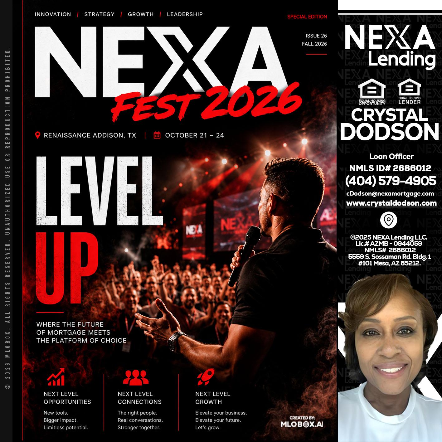 NEXA FEST 2026 - Crystal Dodson -Loan Officer