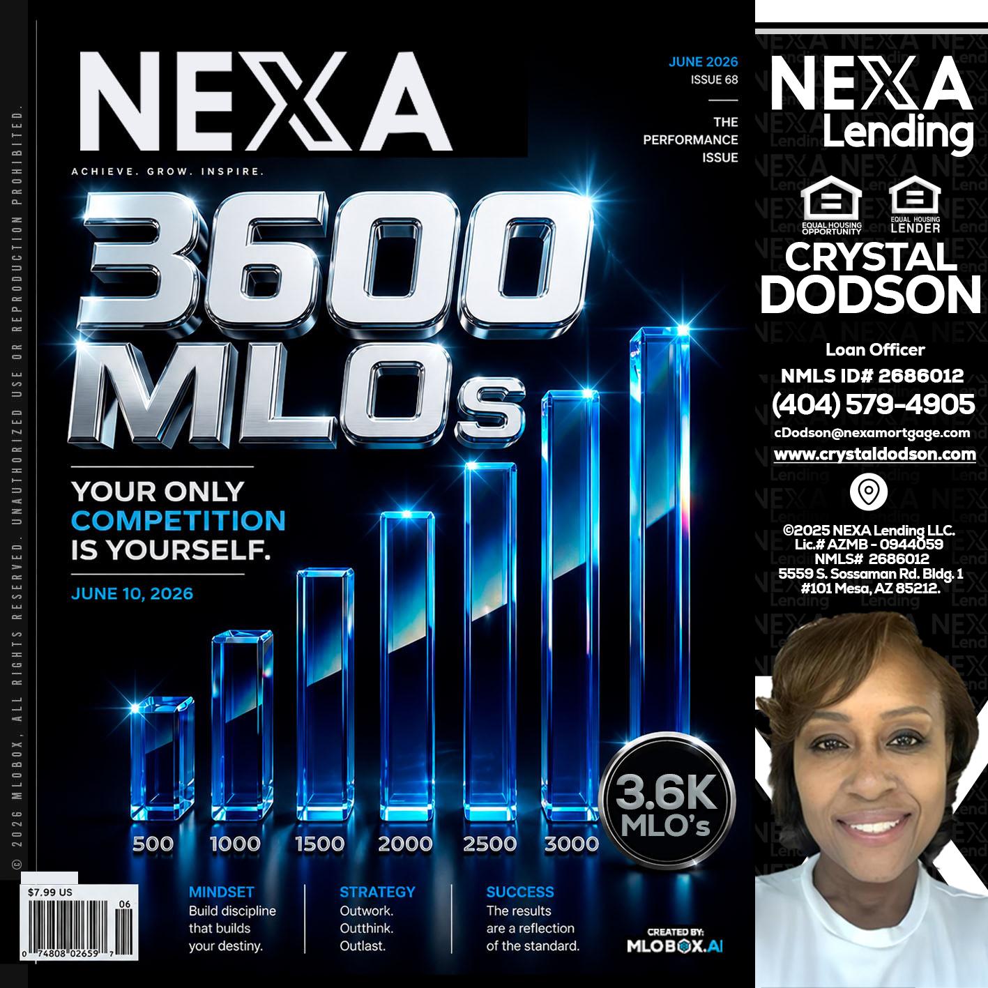 3600 MLOs - Crystal Dodson -Loan Officer