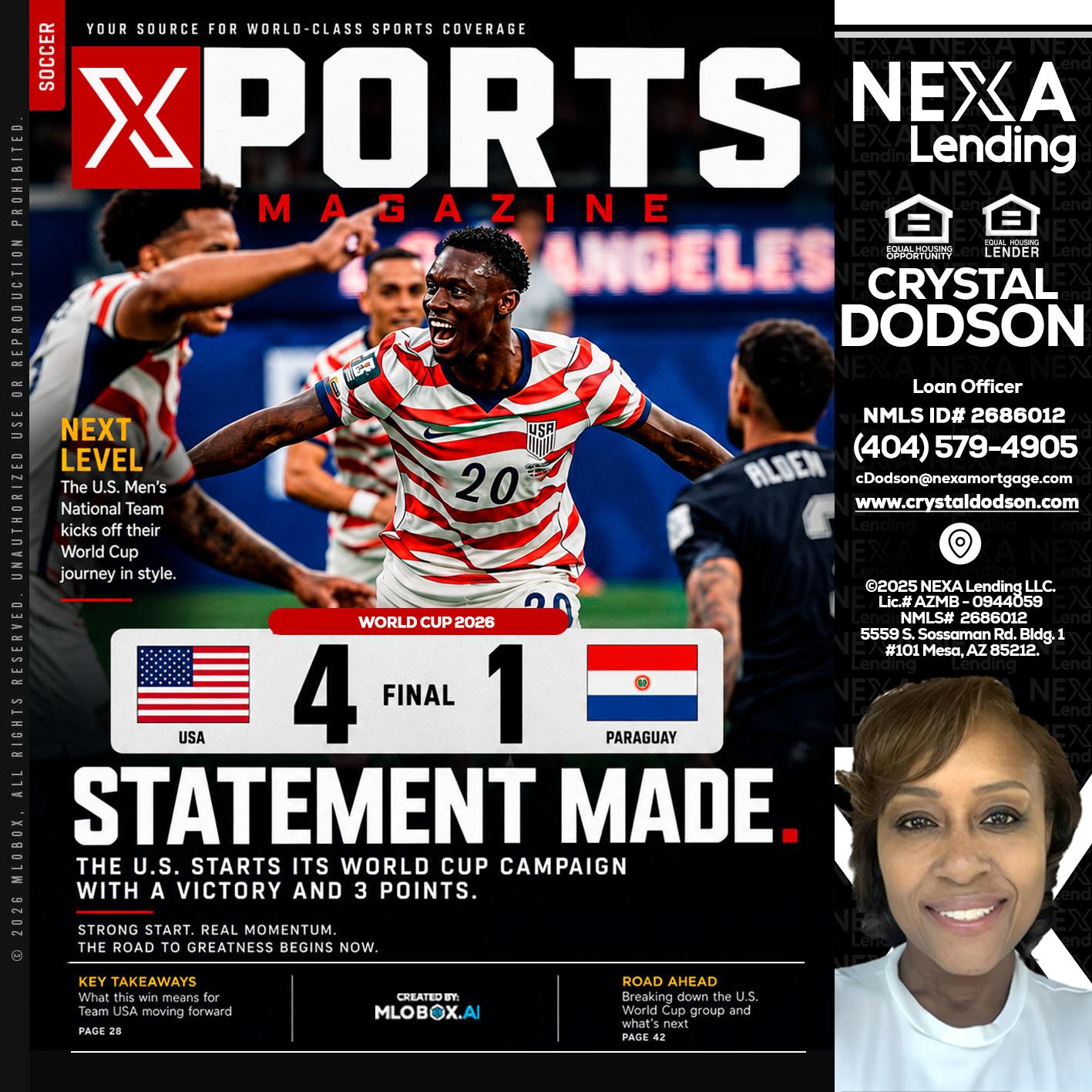 XPORTS - Crystal Dodson -Loan Officer
