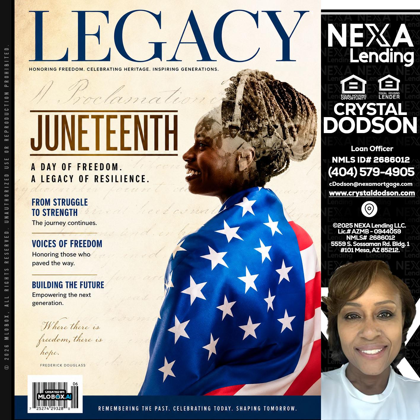 LEGACY - Crystal Dodson -Loan Officer