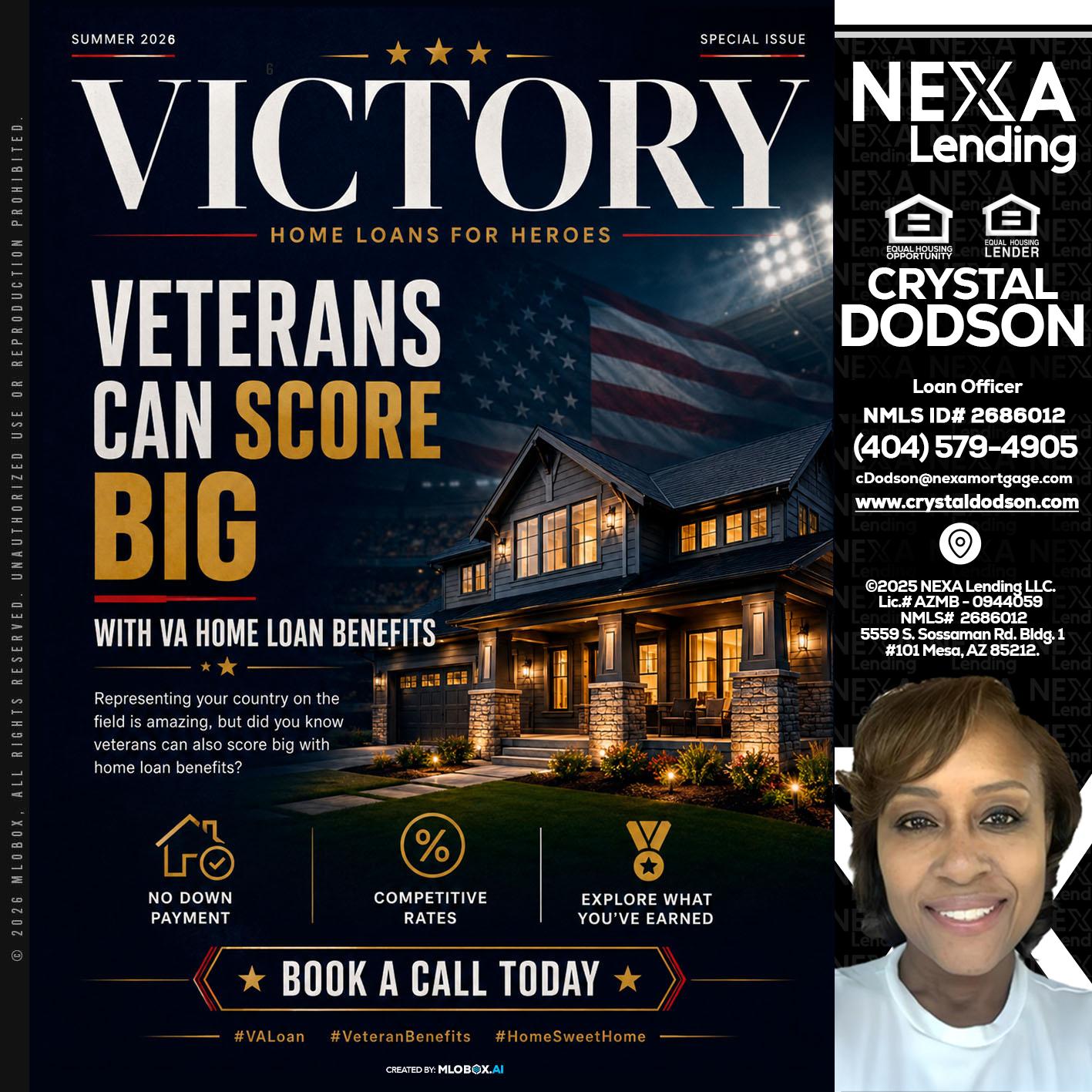 VICTORY - Crystal Dodson -Loan Officer