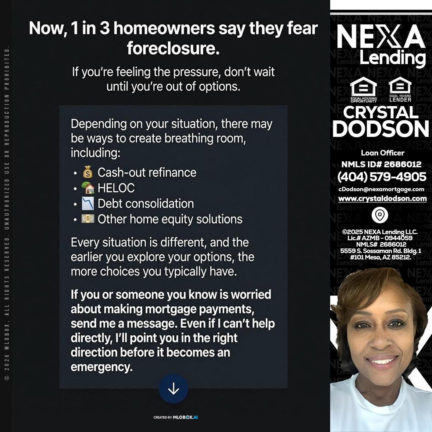 NOW - Crystal Dodson -Loan Officer