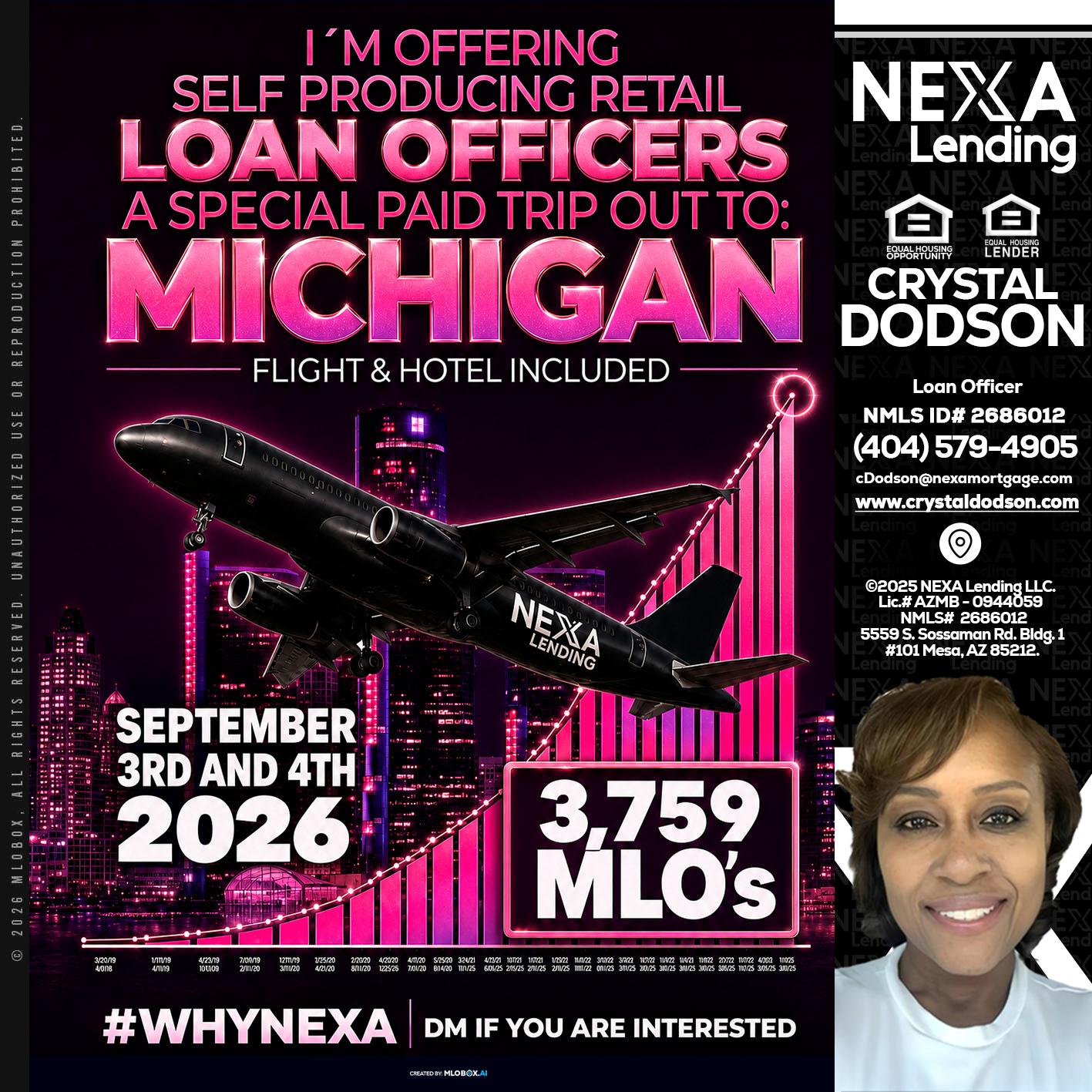 MICHIGAN TRIP - Crystal Dodson -Loan Officer