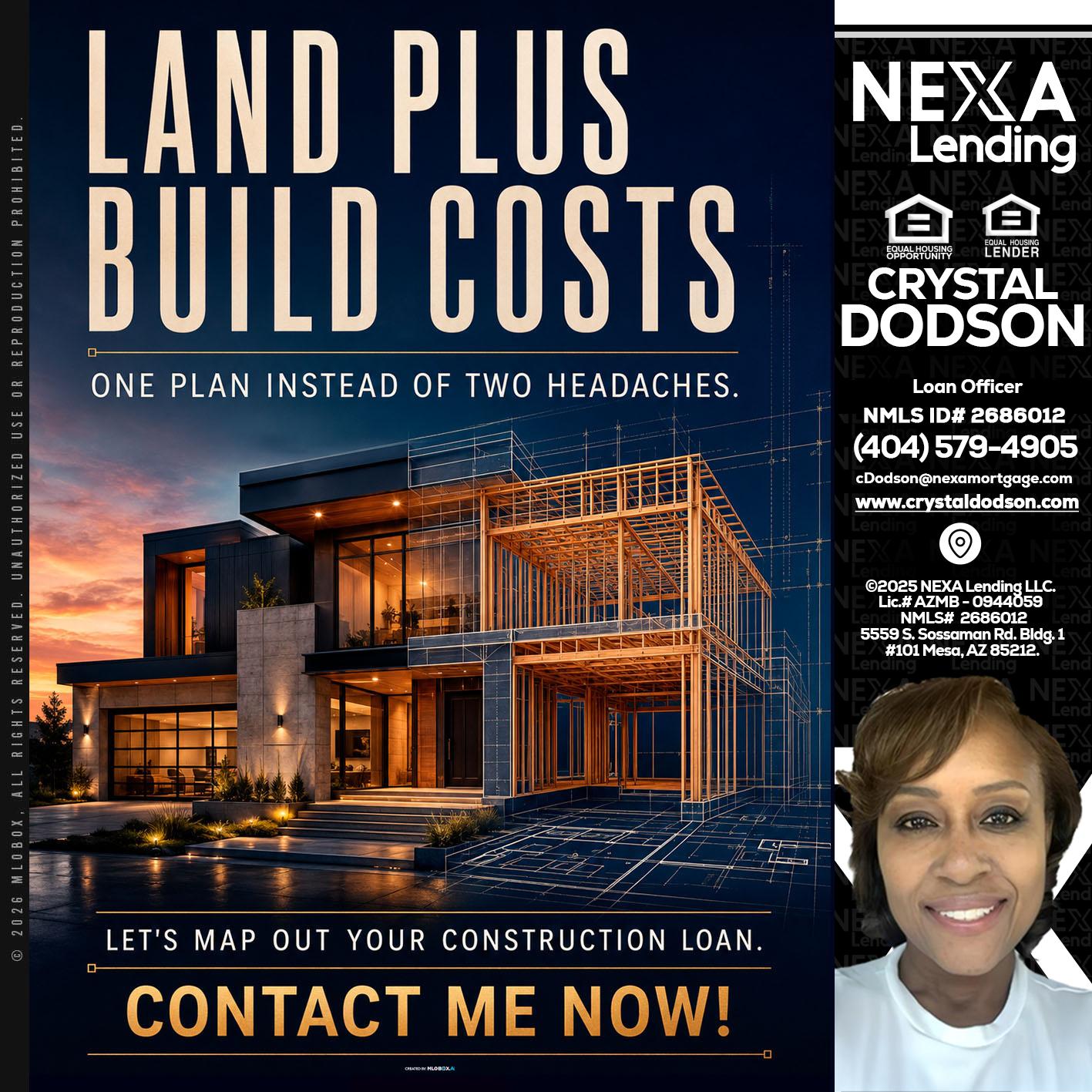 LAND PLUS - Crystal Dodson -Loan Officer
