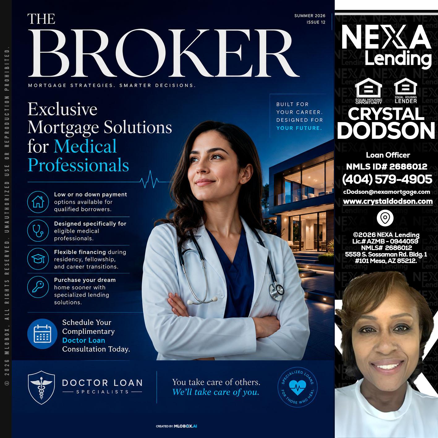 THE BROKER - Crystal Dodson -Loan Officer