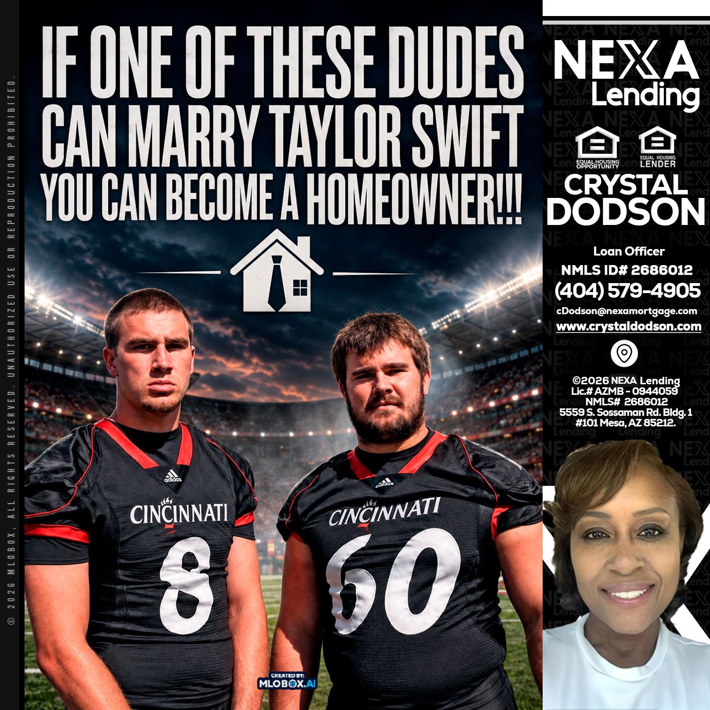 if one of these - Crystal Dodson -Loan Officer